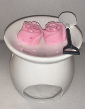Load image into Gallery viewer, 6 Small Rose Wax Melts