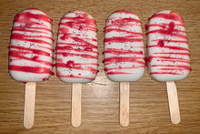 Load image into Gallery viewer, White Chocolate & Strawberry Popsicle Wax Melt