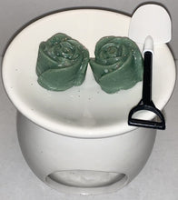 Load image into Gallery viewer, 6 Small Rose Wax Melts