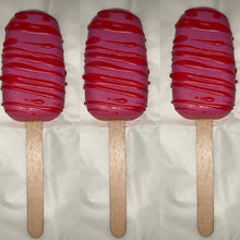 Load image into Gallery viewer, Raspberry Ripple Summer Time Popsicle Wax Melt