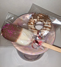 Load image into Gallery viewer, Pearlescent Wax Burner, Donut & Popsicle Wax Melt Gift Sets🍦